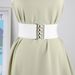 Unisex Elastic elastic Belt Accessories Belt Simple wide waist cover decorative dress accessories waist_viptrois.com