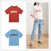 MARNI 22 Spring/Summer New Classic Letter Round Neck Loose Top Short Sleeve T-shirt_viptrois.com