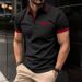 Summer Men's Short Sleeved Polo Shirt Business Casual Collar T-shirt Plus Size Breathable Top European And American Plus Size_viptrois.com