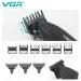 VGR Combo Kit Trimmer Barber Professional Cutting hine Electric Hair Clipper Beard Haircut Trimer For Men V-640_viptrois.com