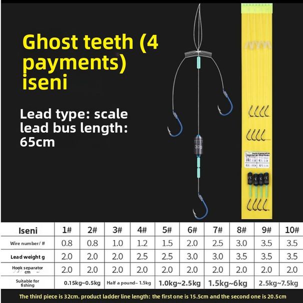 Tuo Hang Th-Hook Fishing Hook Lead Runner Line New Combination Set Directly Solve Float Adjustment And Drift Issues_viptrois.com