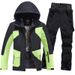 Premium Ski Suit Set – 10K Waterproof & Windproof Snow Gear (Breathable Polyester, Thermal Cotton Lining, Adjustable Fit For Men & Women)_viptrois.com