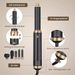 5in 1 Blow And Dryer, Upgrade Dryer Curler Wrap Styler, Detachable Hot Air Negative Ion Brush Iron, Curling Iron Hair_viptrois.com