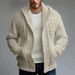 Pulse Cross-Border Fashion European And American Men's Twisted Cardigan Knitted Jacket Casual Hooded Knitwear Versatile_viptrois.com
