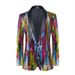 Men's Clothing men's camouflage sequined performance costume host singer dress stage performance nightclub bar fashion suit_viptrois.com