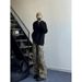American Style Camouflage Men's Autumn Hip-Hop Loose Straight Jeans Cargo Parachute Pants_viptrois.com
