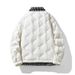 2025 Winter New Two-Piece Warm Coat Turn-Down Collar Patchwork Cold-Proof Down Jacket_viptrois.com