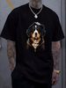 Cute Bernese Mountain Dog On Bernese Mountain Dog Lover Unisex T-shirt Stretched Homme Designer Clothes Soft Summer Top For Everyday Wear Fashion_viptrois.com
