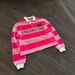 Retro Color-Block Polo Hoodie – 3d Embroidery Unisex Streetwear (Oversized Fit, S-Xl, Pink, Long Sleeve)_viptrois.com
