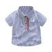 Children's Summer college unisex infant and toddler suit garden school uniform British cotton children's school uniform_viptrois.com