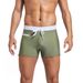 2024 new style zipper pocket boxer men's swimming beach pants sexy solid color rope tights factory ready stock_viptrois.com