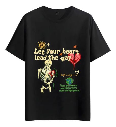 2026 Tshirt Muscle Freaks Skeleton Heart Skull Styleiotic Do_viptrois.com