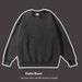 Loom 425g Heavy Washed Vintage Wax-Dyed Crew Neck Men's Sweatshirt European Size Oversized Trendy Hip-Hop Top_viptrois.com