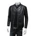 Men's Clothing Leather Jacket Style Casual Versatile Slim Fit Plus Velvet Thickened Large Size Leather Jacket_viptrois.com
