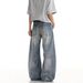 Men's Clothing Jeans For Men Spring And Summer New High Street Fashion Loose Straight Casual Trousers_viptrois.com