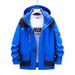 Men's Clothing Coat Extra Large Size Warm Windproof Two-piece Jacket Warm Hooded Mountaineering Suit_viptrois.com