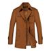 Woolen coat man slim size trench coat man thick woolen coat man woolen coat_viptrois.com