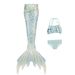 Mother & Kids Children's Mermaid Swimsuit Girl Mermaid Swimsuit Mermaid Princess Costume Mermaid Tail Performance Costume_viptrois.com