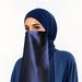Solid Color Women's Headscarf - Breathable Sun Protection Face Towel (Dubai & Türkiye Style, Lightweight & Versatile)_viptrois.com