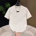 Pink Short Sleeved T-Shirt For Men Summer Round Neck Fashionable Couple Outfit Trendy Brand Versatile Stylish Design Top_viptrois.com