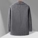Men's Clothing luxury mid length drop shoulder sleeve wide version wool coat men's autumn and winter double breasted double faced wool coat_viptrois.com