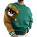 Men's Clothing Round Neck Sweatshirt Men's 3D Printing Men's Round Neck Sweatshirt European And American Autumn And Winter Printed Pullover Sweatshirt_viptrois.com