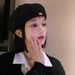 Black Sweet Cool For Women, Autumn And Winter, Large Head Circumference, Beret Artist Hat, Ins Internet Celebrity,_viptrois.com