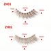 New Product Multi-pair Synthetic Eyelash Three-dimensional Curled Brown Eyelash Transparent Stem_viptrois.com