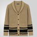 Pure Foreign Trade New Men's Clothing European And American Thickened Cardigan Knitted Turn-Down Collar Long Sleeve_viptrois.com