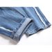 Loom 2021 Autumn Winter New European American Oversized Straight Men's Cross-border Ripped Jeans_viptrois.com