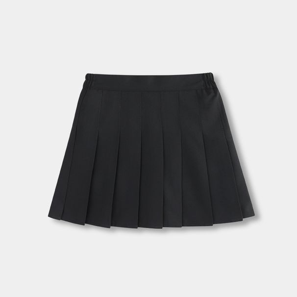 2025 New Style Girls Pleated Skirt Half Skirt Anti Exposure Korean Version Children's Versatile College Style Short Skirt Elementary School Students_viptrois.com