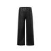 Waxed Okayama Denim A-Line Pants – 14.8oz Coated Straight-Leg Jeans (Vintage Wash, Relaxed Fit, Unisex Streetwear)"_viptrois.com