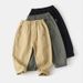 Children's Pants Wholesale New Boys' Casual Trousers Korean Style Baby Embroidered Pants One Piece Trendy_viptrois.com