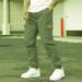 Men’s Multi-Pocket Drawstring Overalls – Japanese Style Casual Pants For All Seasons Men's Clothing _viptrois.com