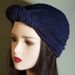 Silver horn turban hat hot style knotted fashion headscarf hat selection head hat women's hat_viptrois.com