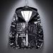Men's Clothing Large Size Men's Jacket Student Thin Camouflage Double Sided Wear Plus Size Windbreaker Coat Printed Logo_viptrois.com