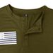 European And American Men's Casual Button-down Short-sleeved Henley Shirt, Cross-border Outdoor Sports T-shirt Men's Military Tactical Shirt_viptrois.com