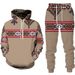 New Sweater Men's Street Sports Fashion Trend Hoodie Suit_viptrois.com