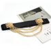 Punk Gold Rivet Women's Lazy Belt Ladies Elastic Wide Waistband Metal Waist Chain_viptrois.com