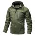 2025 Winter Plus Size Fleece American Casual Hooded Jacket Outdoor Casual Men's Jacket_viptrois.com