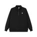 Men's Clothing AA 320g Stand Collar Half Zip Sweatshirt Men's Loose US Embroidered Versatile Trendy American Style Top Wholesale_viptrois.com
