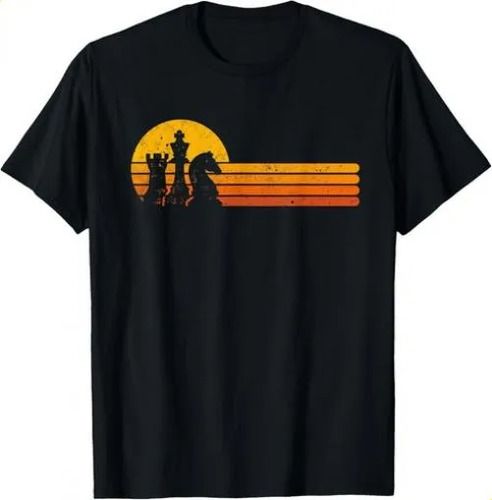 T-shirtt-shirtvintage Player Retro Sunset 2026 Design Chess_viptrois.com