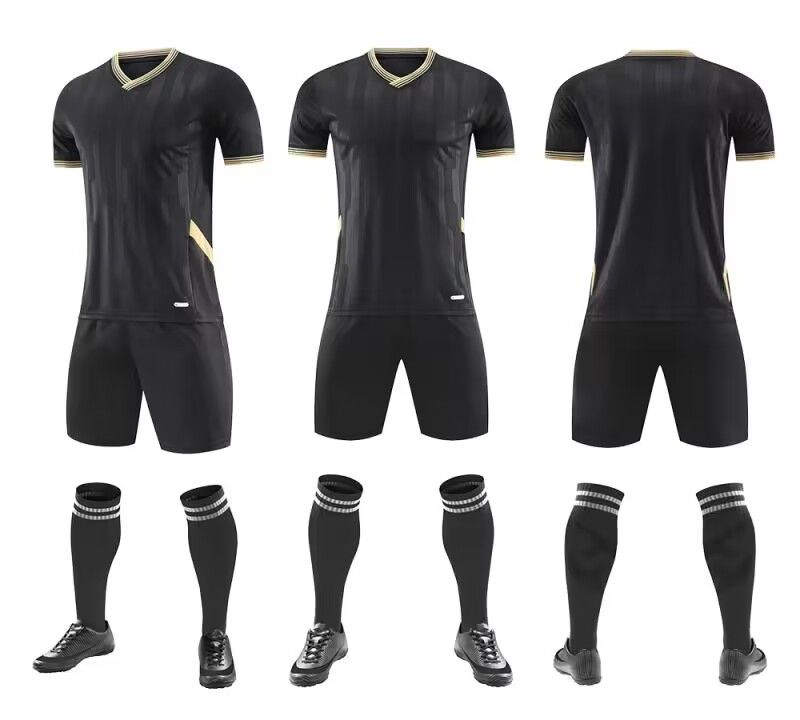 Men's Clothing students competition training team uniforms order printing cross-border adult children's football uniforms suits men_viptrois.com