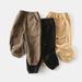 2025 New Children's Clothing Pants Boys Solid Color Long Pants Korean Style Baby Spring And Autumn Fashion Pants Trendy One Piece Dropshipping_viptrois.com