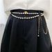Waist chain accessories Double adjustable body chain everything with suit pants belt_viptrois.com