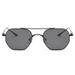 Men's Sunglasses New Double Beam Small Frame Sunglasses Men And Women Gradient Color Sunglasses Metal Sunglasses S24015_viptrois.com