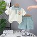 Boys' Clothes, Little Lion Short Sleeved New Style, Boys' Summer Children's Two-piece Set, Stylish_viptrois.com