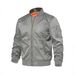 Men's MA-1 Style Bomber Jacket - Military Inspired Slim Fit Nylon Jacket With Stand Collar (6 Colors, XS-XXXL)_viptrois.com