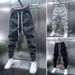 Men's Lightweight Luxury Casual Jogger Pants Elastic Waist Tapered Cuff Breathable Polyester Slim Fit Trousers Urban Streetwear_viptrois.com