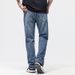 Men's Clothing Street Fashion Loose Straight Trousers Casual Design Wide Leg Pants_viptrois.com
